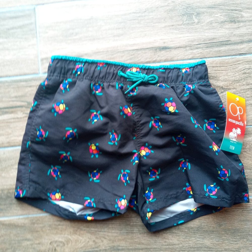 Ocean Pacific Board Shorts - Turtles